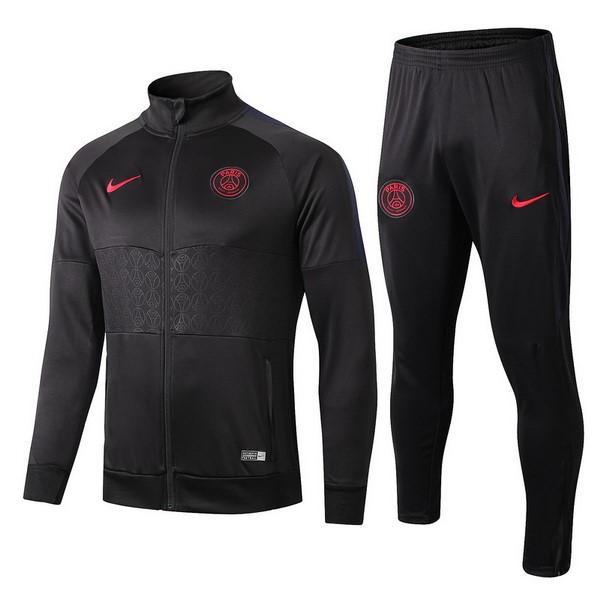 Survetement Football Paris Saint Germain 2019-20 Rouge Noir